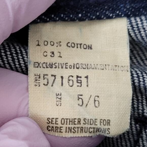 Vintage 80s Moodys-Goose Jeans Womens 00 22x34 Flared - Picture 3 of 16